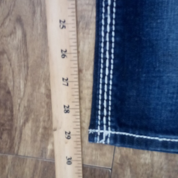 Rock Revival Women's 26 Dark Wash Straight Jeans NWT DEFECT - Picture 16 of 16